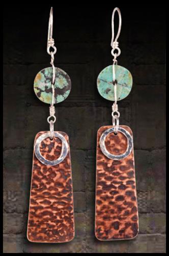 Earrings.Copper-Hammered-Silver-Turquoise-2372.jpg