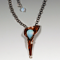 Copper Cone Necklace